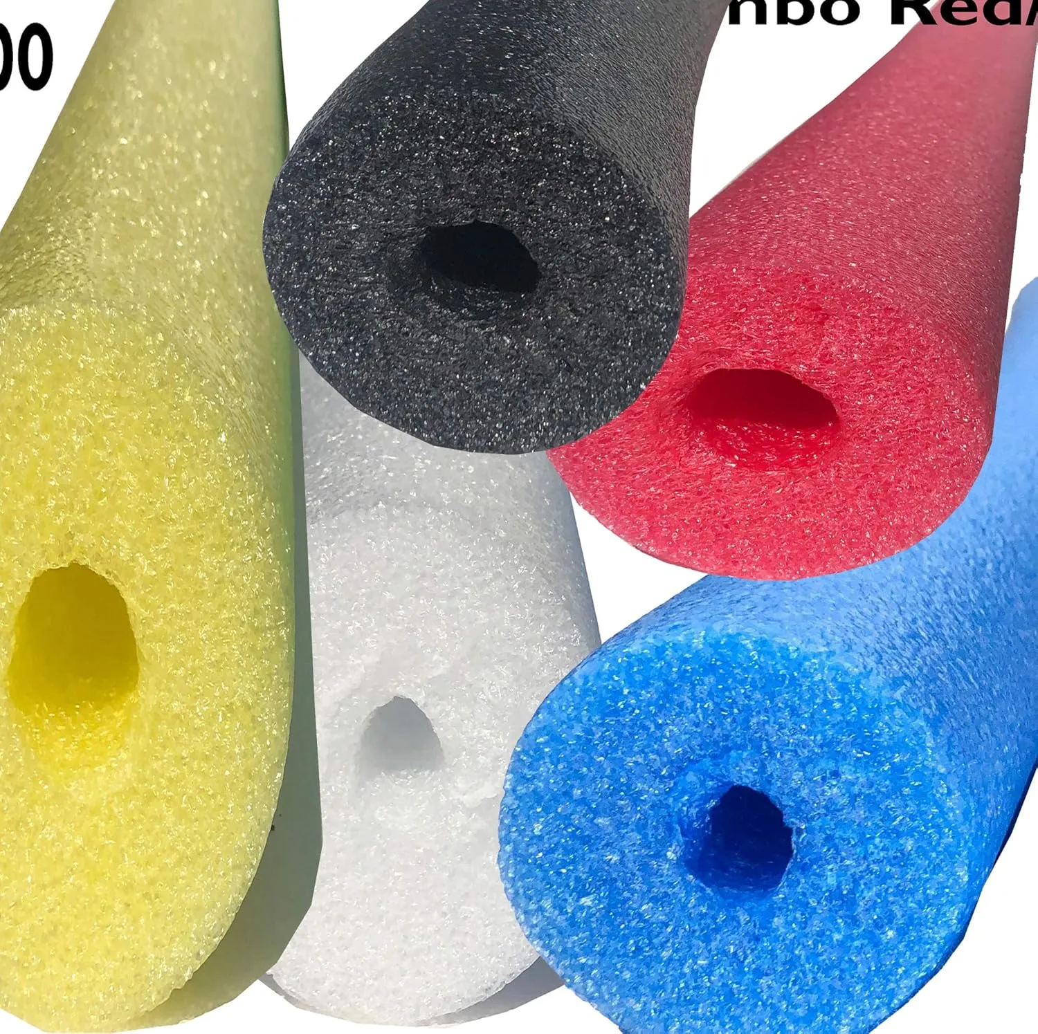 3 Pack 60 Inch x 3.5 Inch Jumbo Swimming Pool Noodle Fat Foam Multi-Purpose Noodle (Multi)