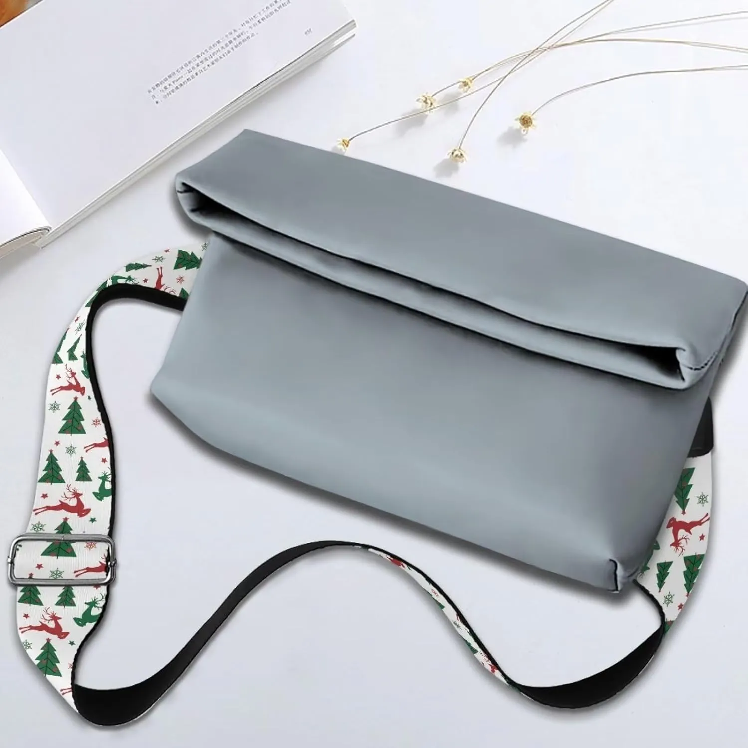 Adjustable Purse Strap Replacement, Wide Shoulder Canvas Bag Strap, Crossbody Handbag Strap