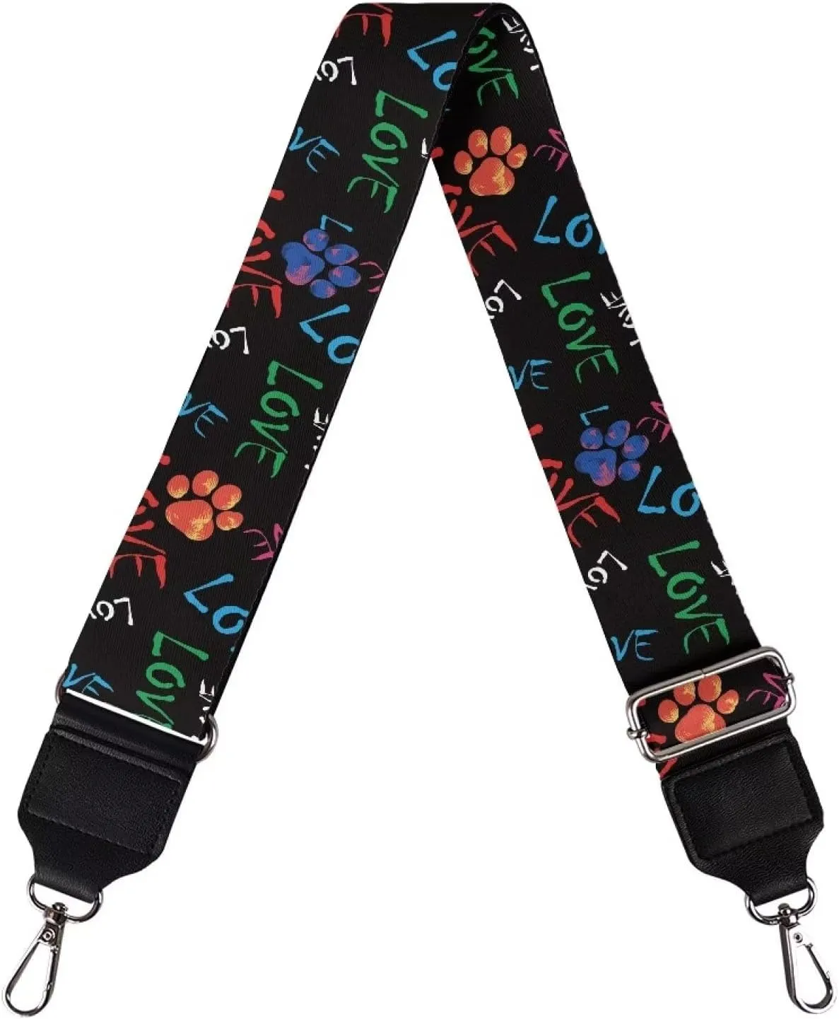 Adjustable Purse Strap Replacement, Wide Shoulder Canvas Bag Strap, Crossbody Handbag Strap