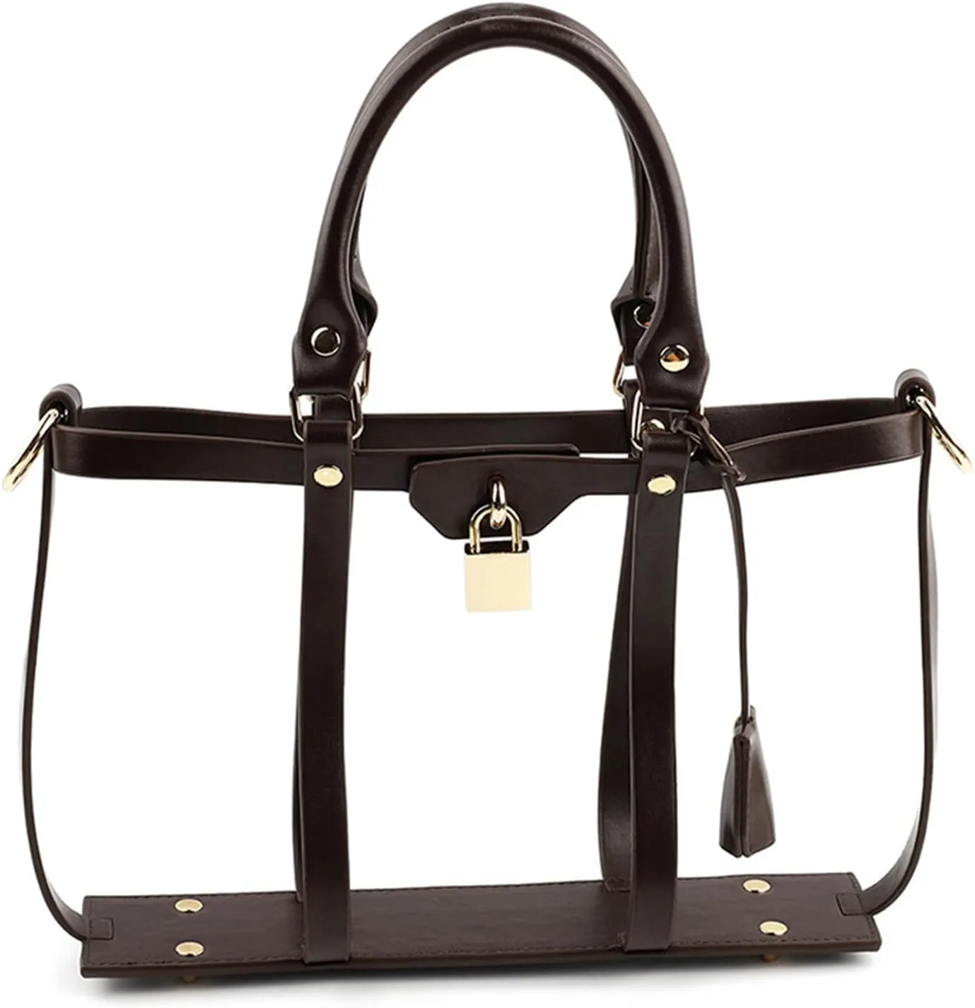Adjustable Shoulder Strap Hollow Tote Bag Messenger Bag Set PU Encasement Conversion Kit Bag DIY Accessory