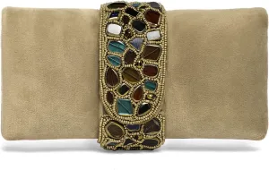 Aheli Clutch Purses Gift for Women Handmade Evening Sling Handbag Stylish Bridal Fashion Bag