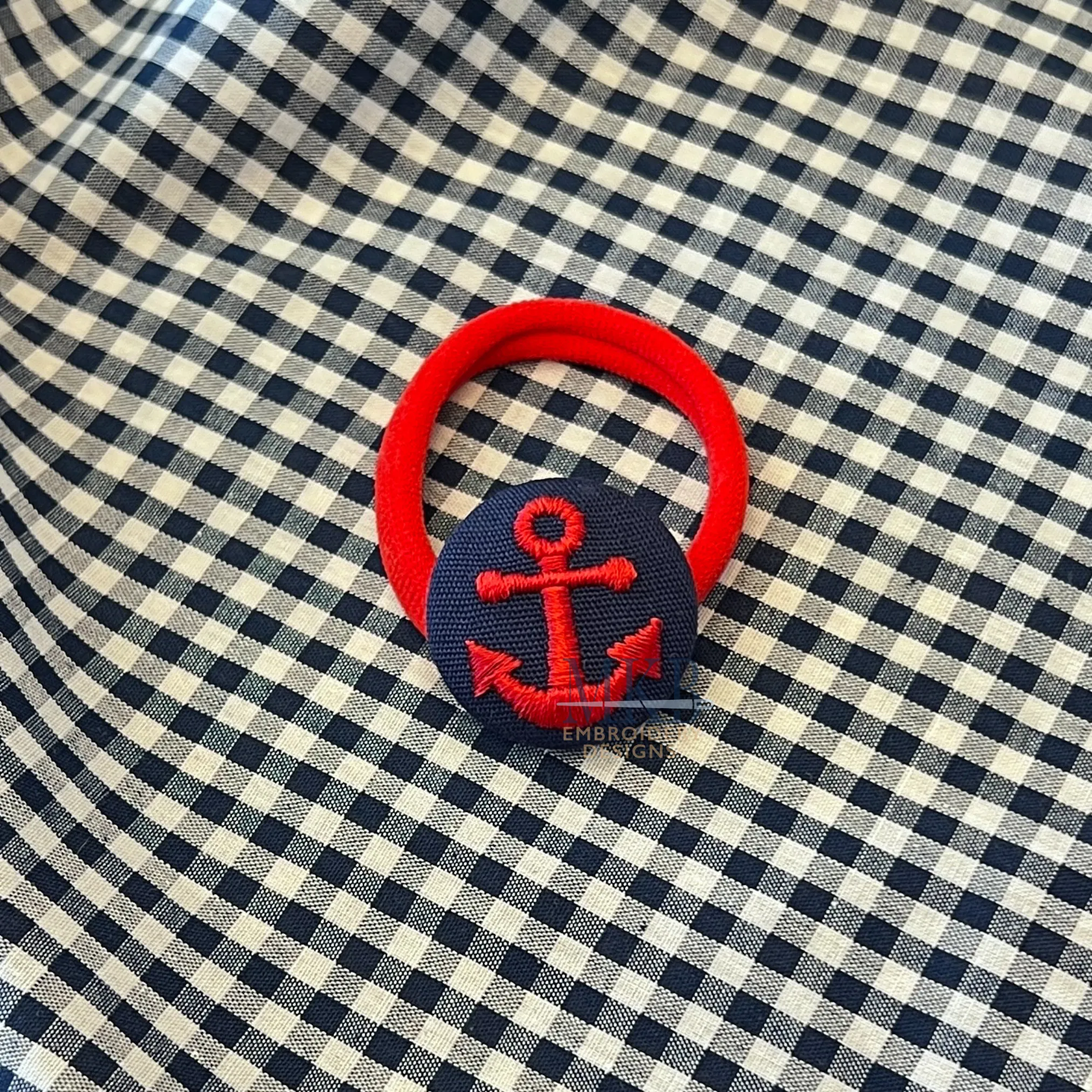 Anchor Embroidery Design File, Mini Anchor