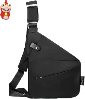 Anti Theft Travel Bag, Lightweight Adjustable Strap Travel Purses Anti Theft Crossbody Bags for Unisex