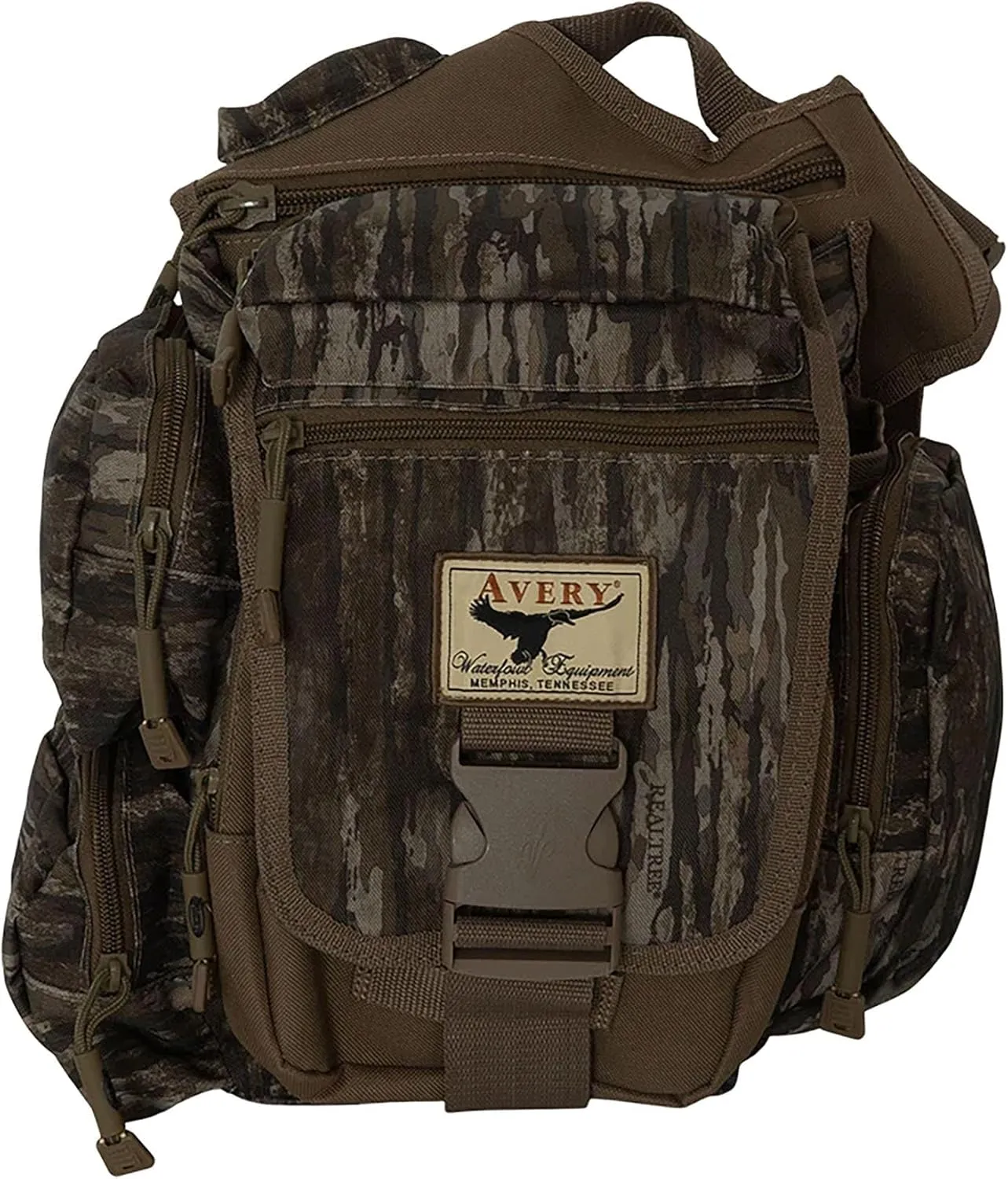 Avery Outdoors Messenger Bag – Durable Hunting & Travel Bag with Adjustable Shoulder Strap (Realtree Legacy)