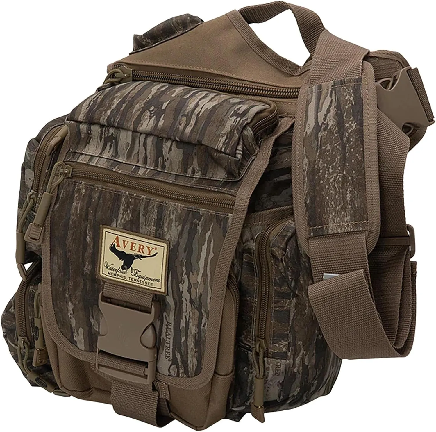 Avery Outdoors Messenger Bag – Durable Hunting & Travel Bag with Adjustable Shoulder Strap (Realtree Legacy)