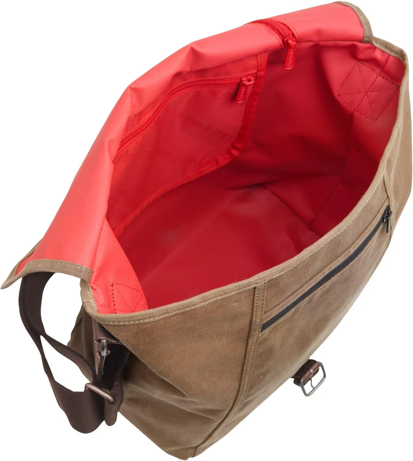 Bags Waxed Lincoln Messenger, Field Tan, One Size