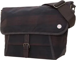 Bags Waxed Lincoln Messenger, Plaid, One Size