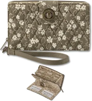 Bella Taylor Cash System Wallet for Envelope Budgeting - RFID Protected - Cash Stuffing Wallet with Detachable Wristlet