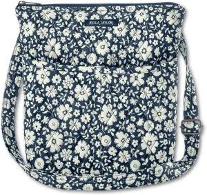 Bella Taylor Hipster Crossbody Purse for Women | Medium Size Shoulder Bag with Adjustable Strap