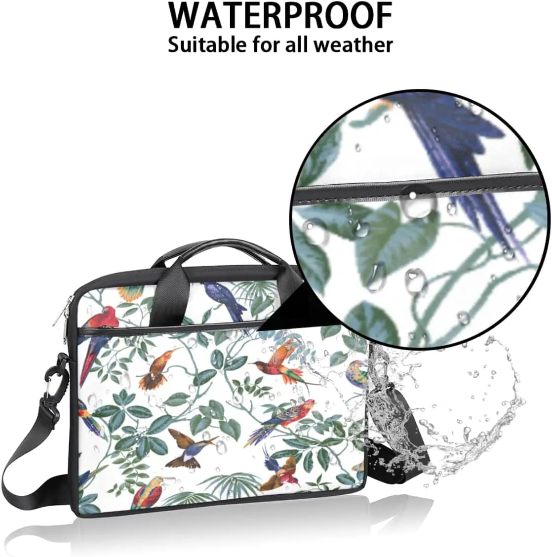 Billiards Sport Laptop Shoulder Messenger Bag Waterproof Laptop Briefcase with Handle and Padded Strap Case Sleeve