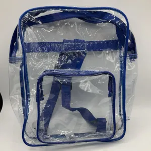 Blue/Clear Back Pack