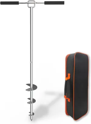 Boat Anchor, 34” Sand Anchor-Shallow Water Auger Anchor Pole for Jet Ski/PWC/Kayak/Pontoon Boat, Boating Accessories for Beach and Sandbar