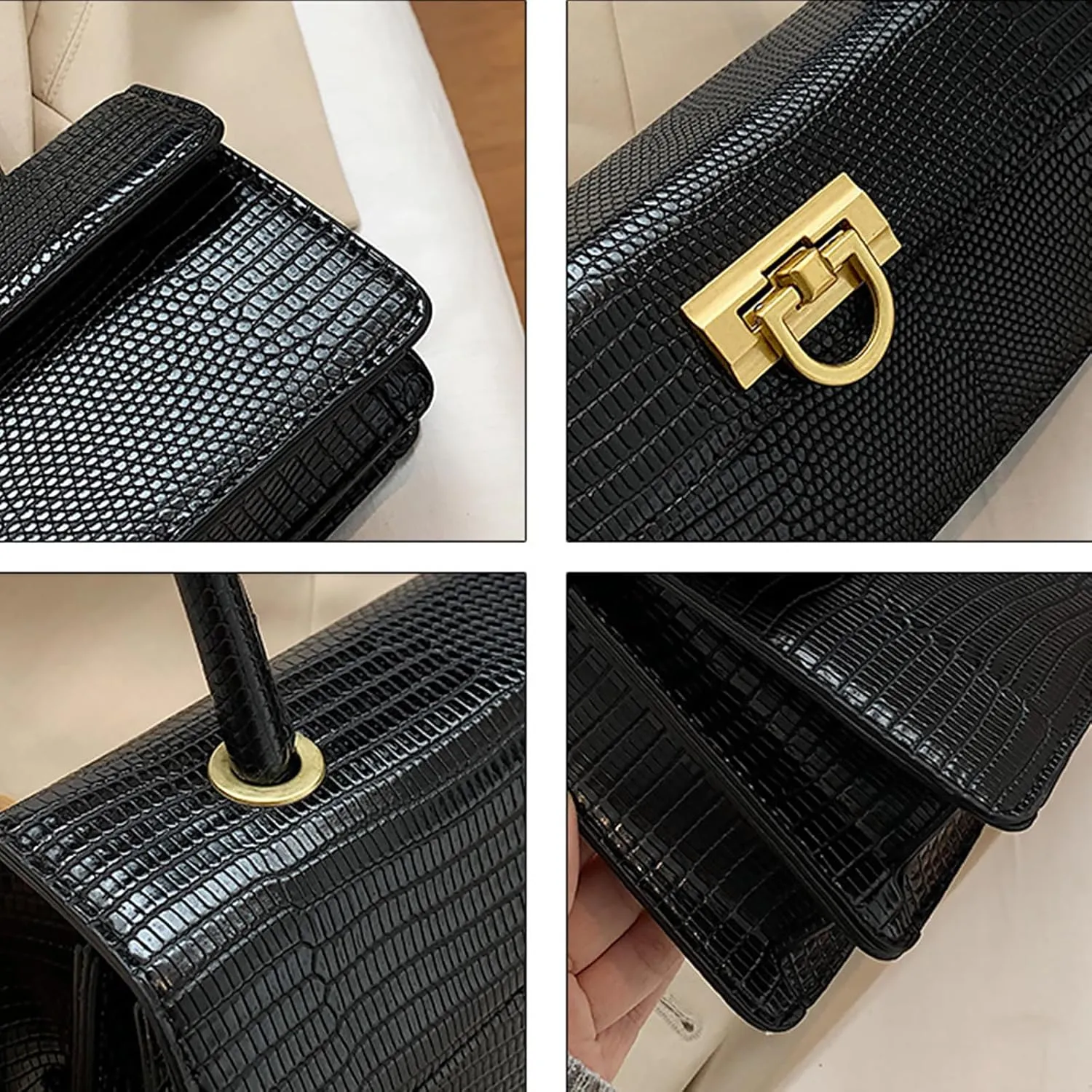 Brown Purses for Women Black Shoulder Purse Vintage Bags Trendy Women's Red Small Tote Handbags