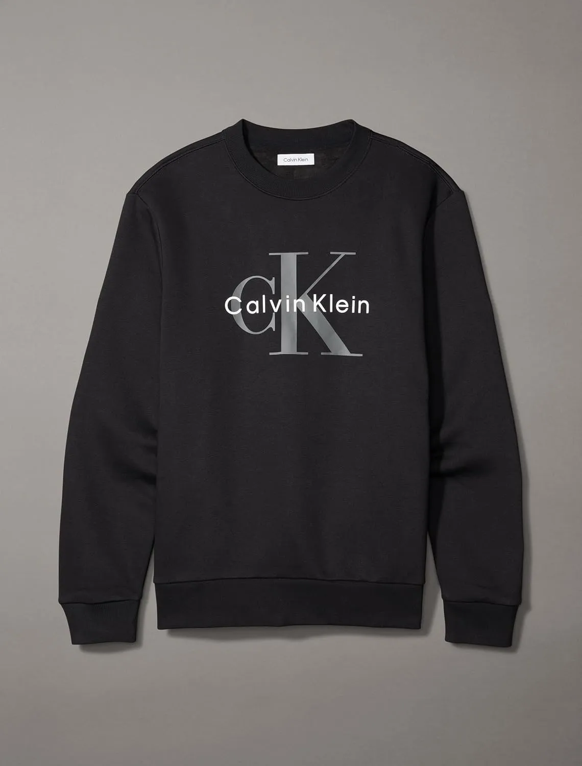 Calvin Klein Men's Monogram Logo Crewneck Sweatshirt