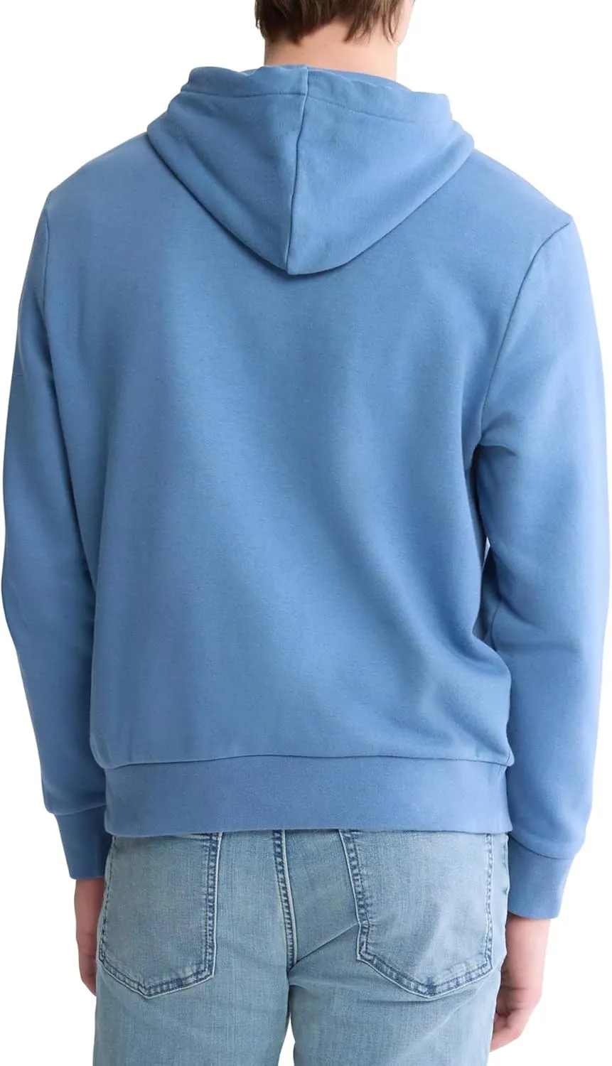 Calvin Klein Men's Monogram Logo Fleece Hoodie