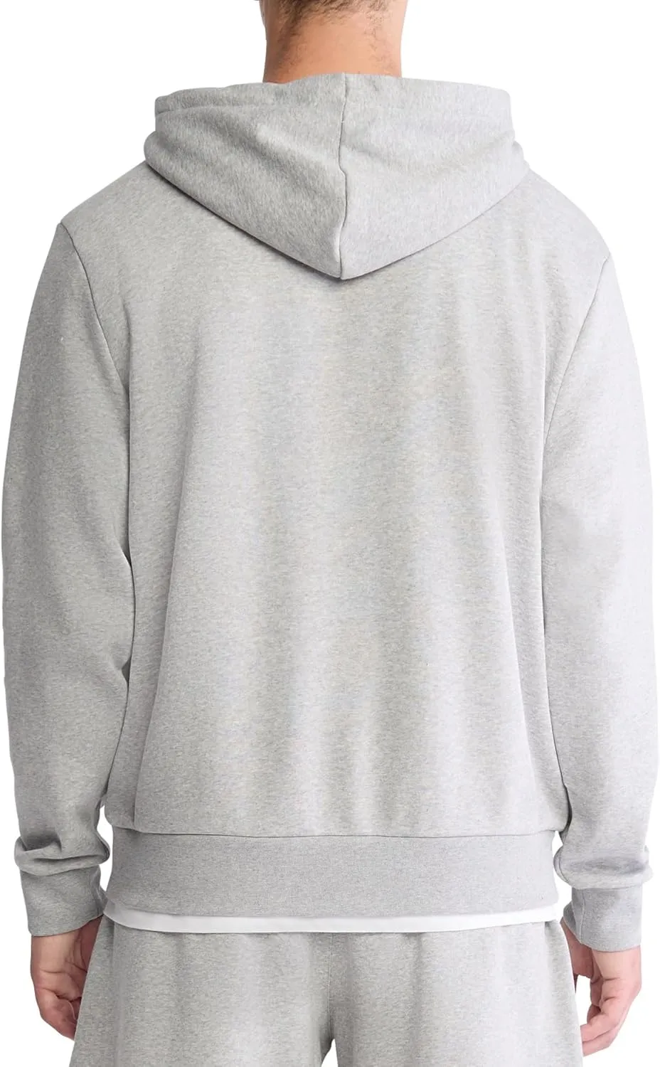 Calvin Klein Men's Monogram Logo Fleece Hoodie
