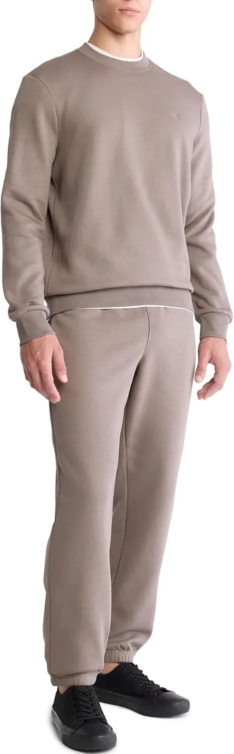 Calvin Klein Men's Monogram Logo Fleece Joggers