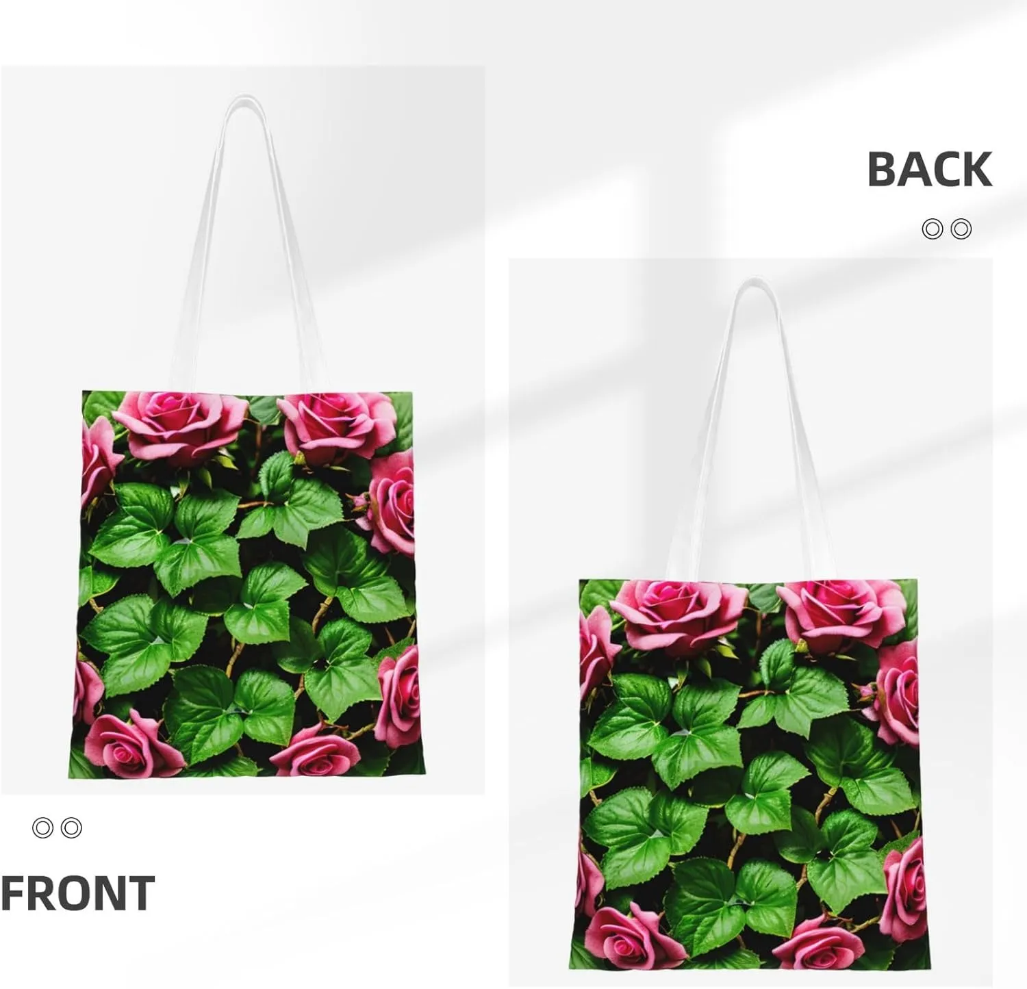 Canvas Tote Bags For Women,Tote Bag,Canvas Crossbody Bag For Office,Travel,Christmas Gift,Many Small Cactus Art Print