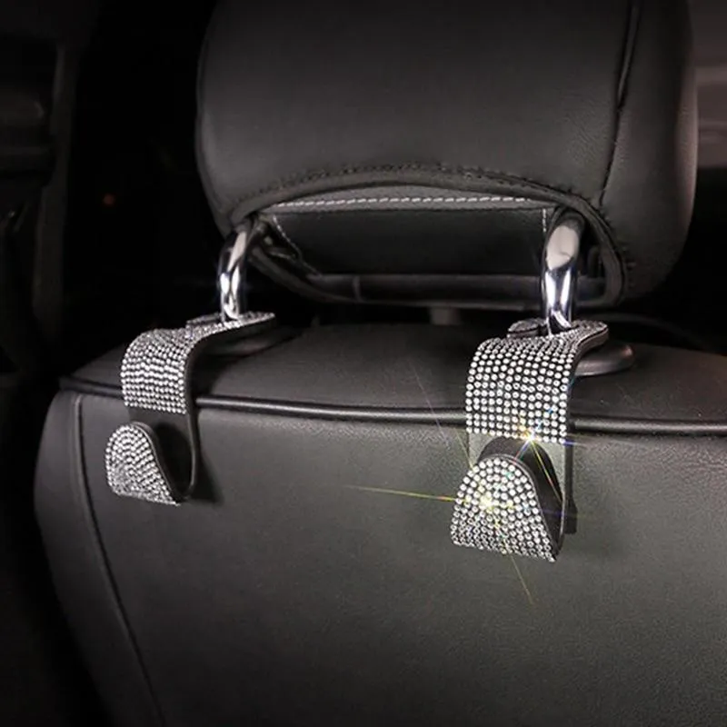 Car Backseat Diamond Hooks ***2pcs***