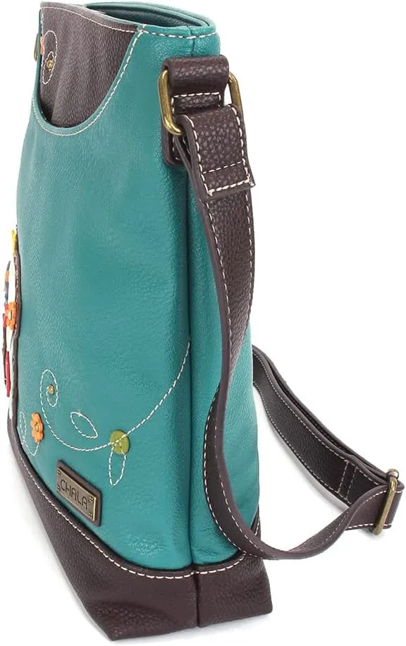 CHALA Sweet Messenger Mid Size Shoulder Purse with Adjustable Strap