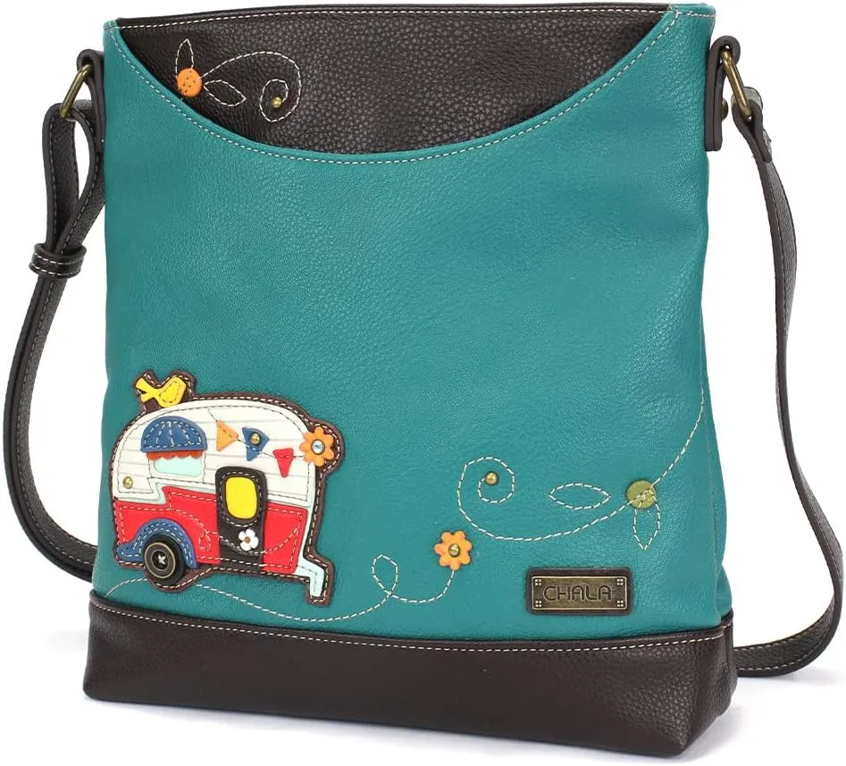 CHALA Sweet Messenger Mid Size Shoulder Purse with Adjustable Strap