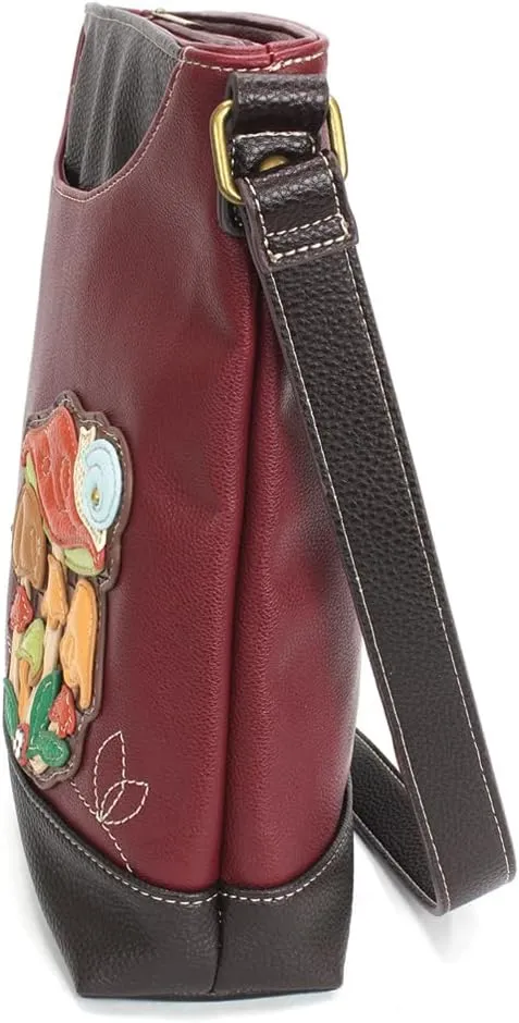 CHALA Sweet Messenger Mid Size Shoulder Purse with Adjustable Strap