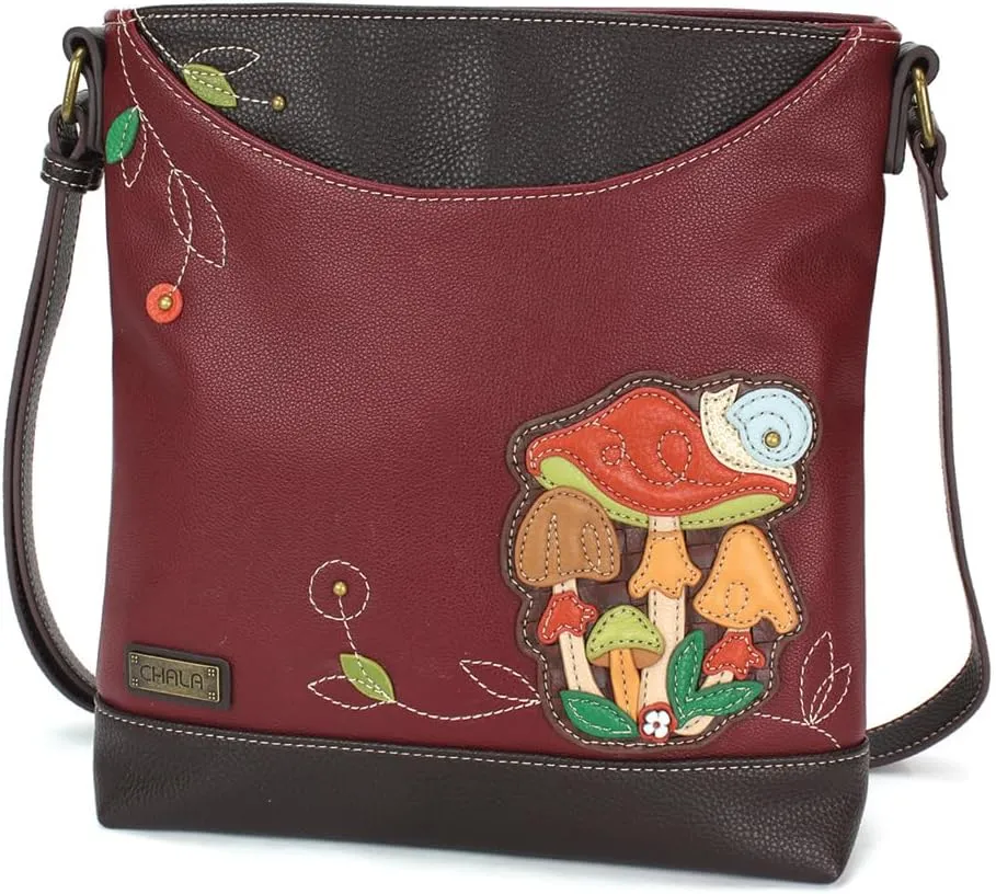 CHALA Sweet Messenger Mid Size Shoulder Purse with Adjustable Strap