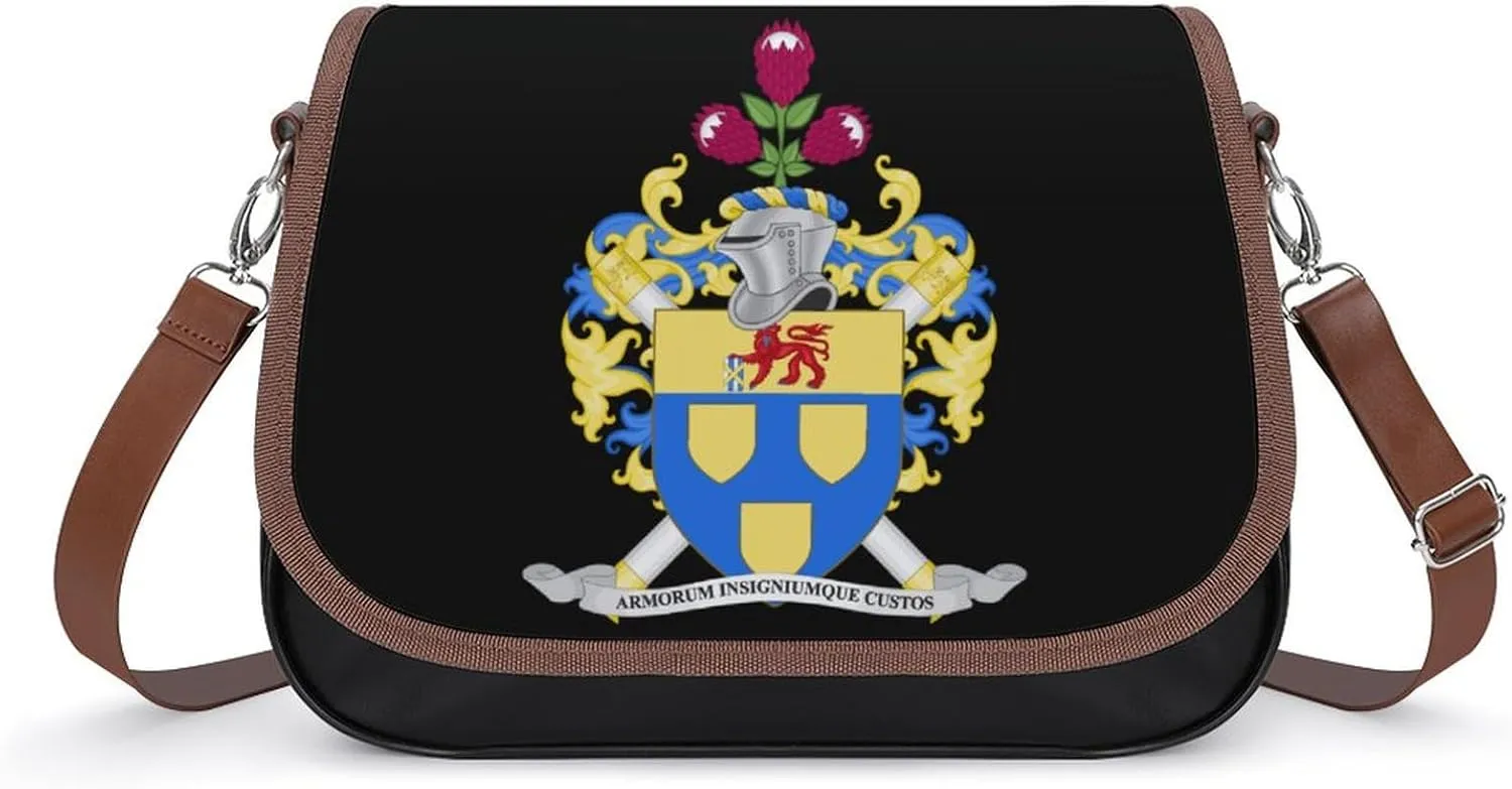Coat of Arms of The Bureau of Heraldry Womens Messenger Crossbody Bags Small Shoulder Handbags Purse with Adjustable Strap