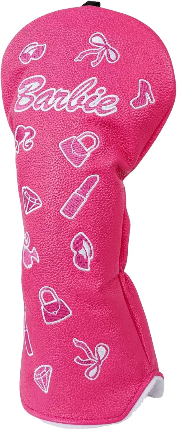 Craftsman Golf Lipstick Diamond Handbag Bow Pink 460 CC Golf Driver Headcover Cover Gift for Women