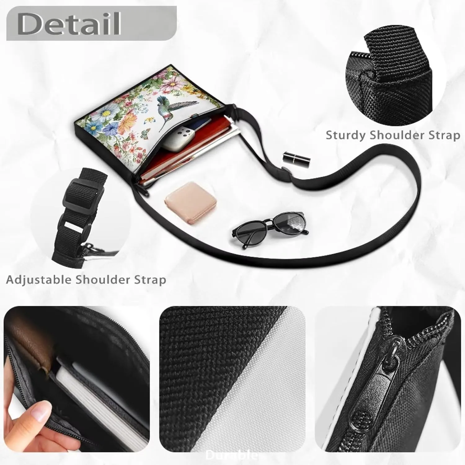 Cross Body Bag for Woman Shoulder Bag Schoolbag Small Handbags Cell Phone Purse Mini Wallet