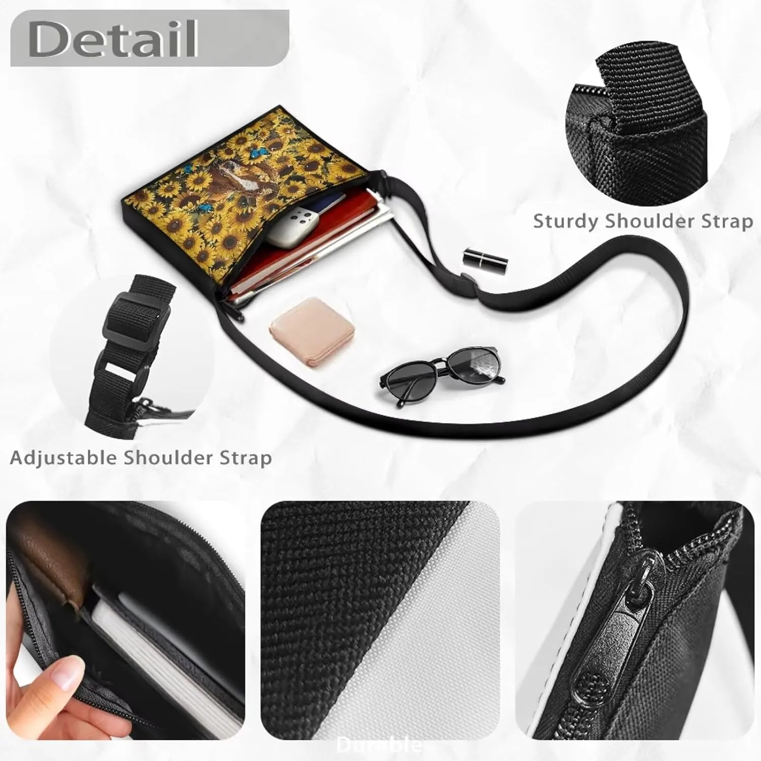 Cross Body Bag for Woman Shoulder Bag Schoolbag Small Handbags Cell Phone Purse Mini Wallet