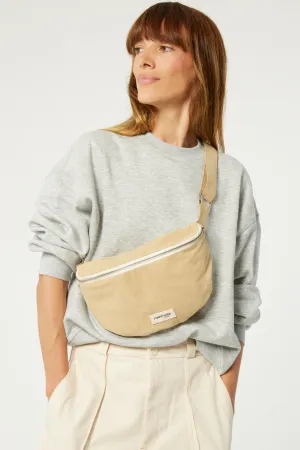 Custine the waist bag - Recycled cotton Beige