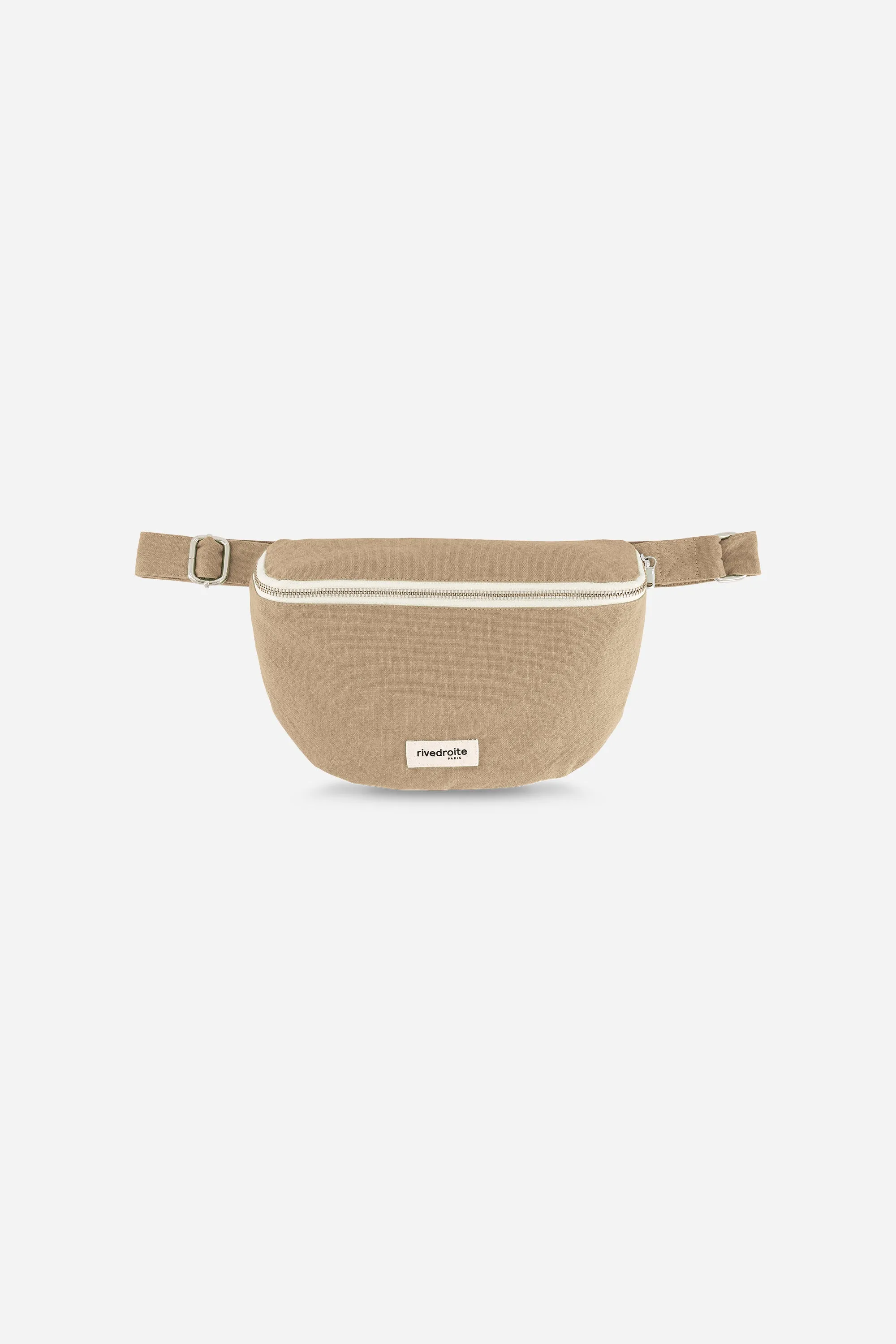 Custine the waist bag - Recycled cotton Beige