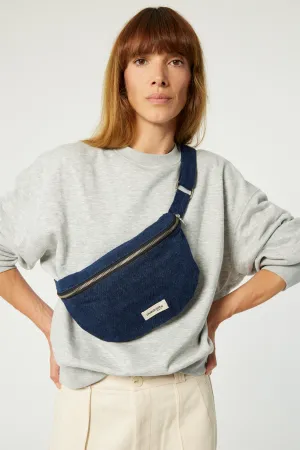 Custine the waist bag - Upcycled Raw Denim