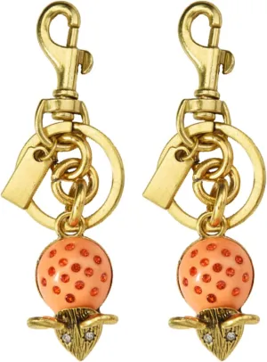 Cute Gold Mouse Keychain Car Key Chain Bag Purse Charm Bag Charms For Tote Bags Accessories For Women