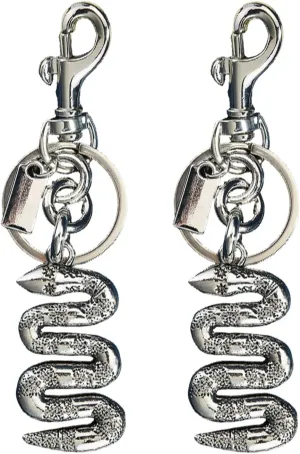 Cute Snake Keychain Car Accessories Key Clip Bag Charms Purse Charm For Handbags Keychain For Women