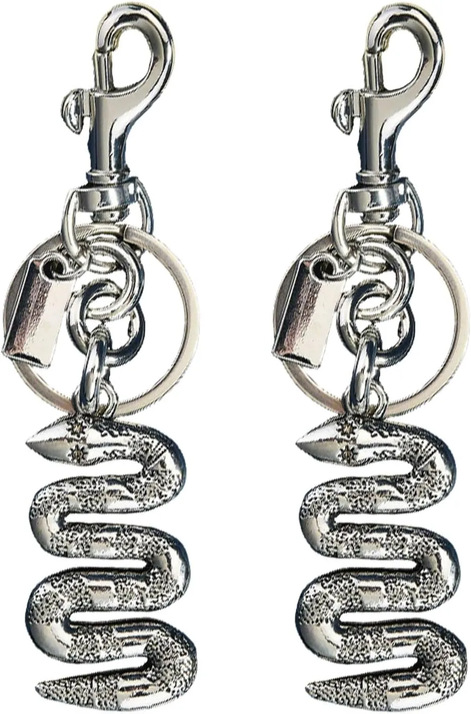 Cute Snake Keychain Car Accessories Key Clip Bag Charms Purse Charm For Handbags Keychain For Women