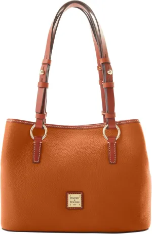 Dooney & Bourke Handbags and Accessories, Pebble Grain Leather Briana Small Shoulder Bag with Wristlet Pouch