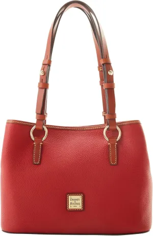 Dooney & Bourke Handbags and Accessories, Pebble Grain Leather Briana Small Shoulder Bag with Wristlet Pouch
