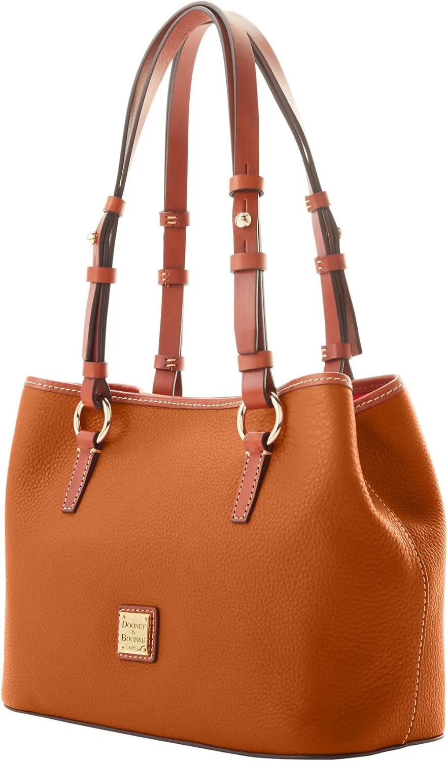 Dooney & Bourke Handbags and Accessories, Pebble Grain Leather Briana Small Shoulder Bag with Wristlet Pouch