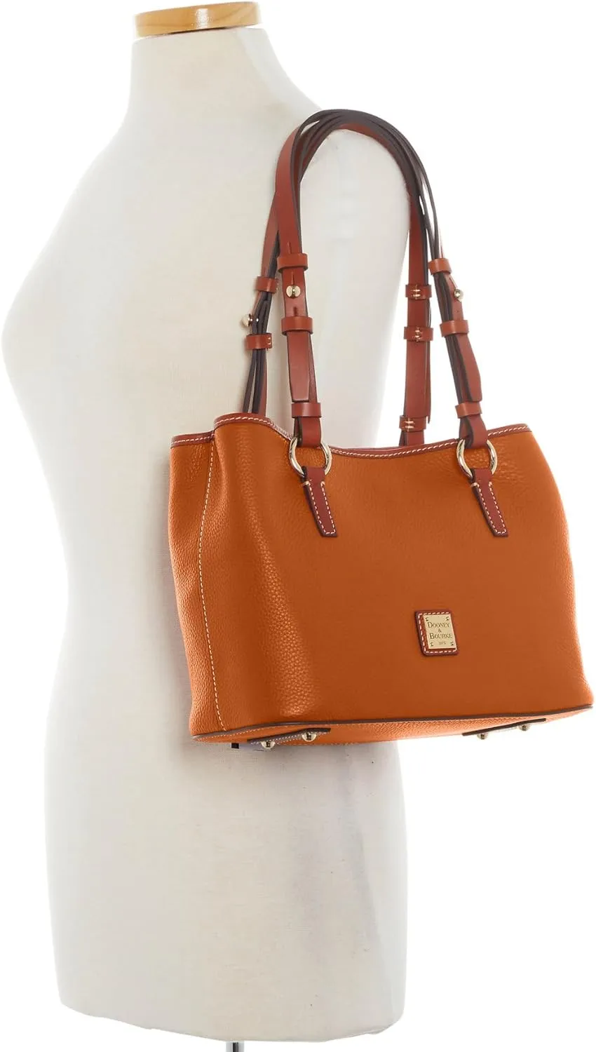 Dooney & Bourke Handbags and Accessories, Pebble Grain Leather Briana Small Shoulder Bag with Wristlet Pouch