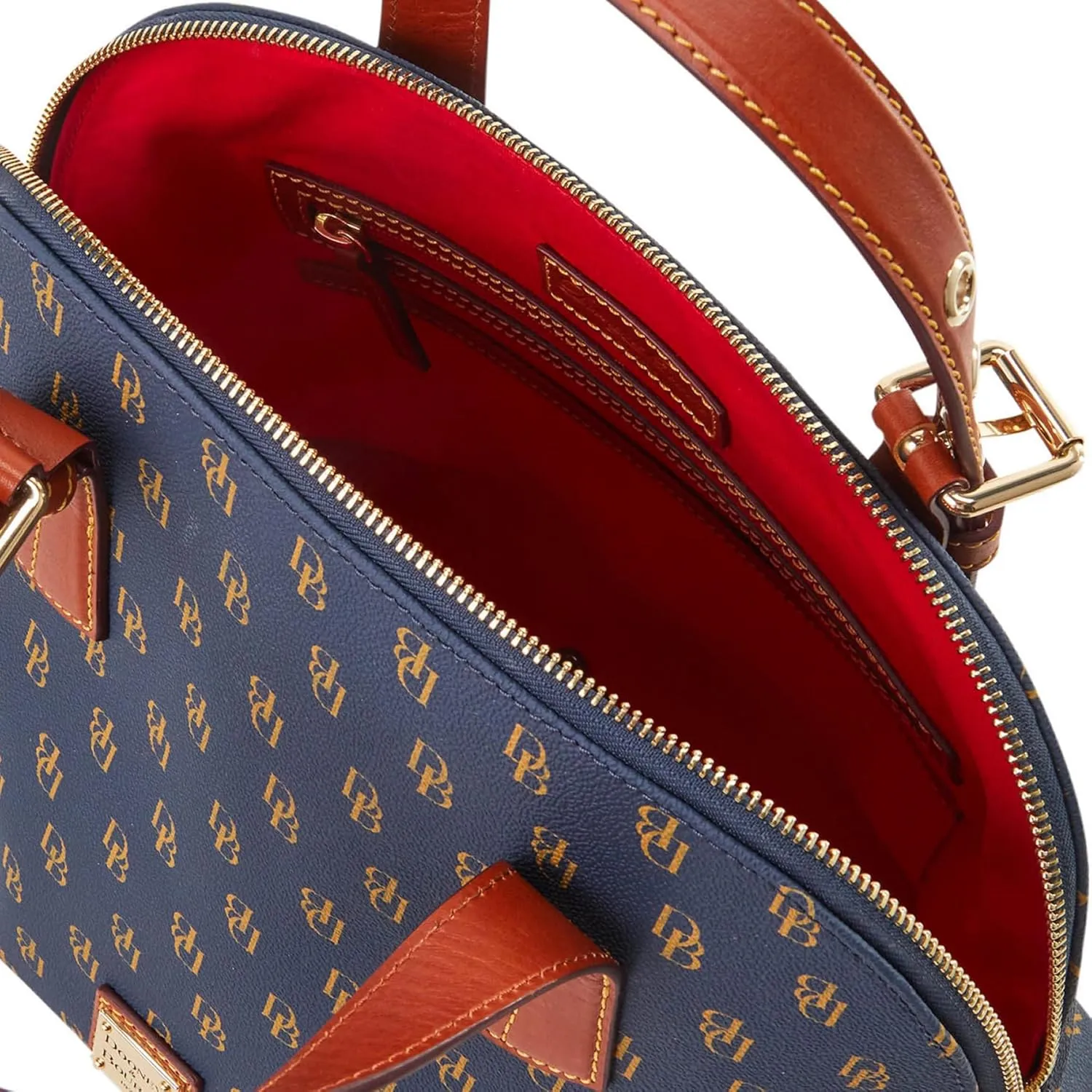 Dooney & Bourke Satchel Handbags for Women, Gretta Audrey Small Satchel Bag with Crossbody Strap