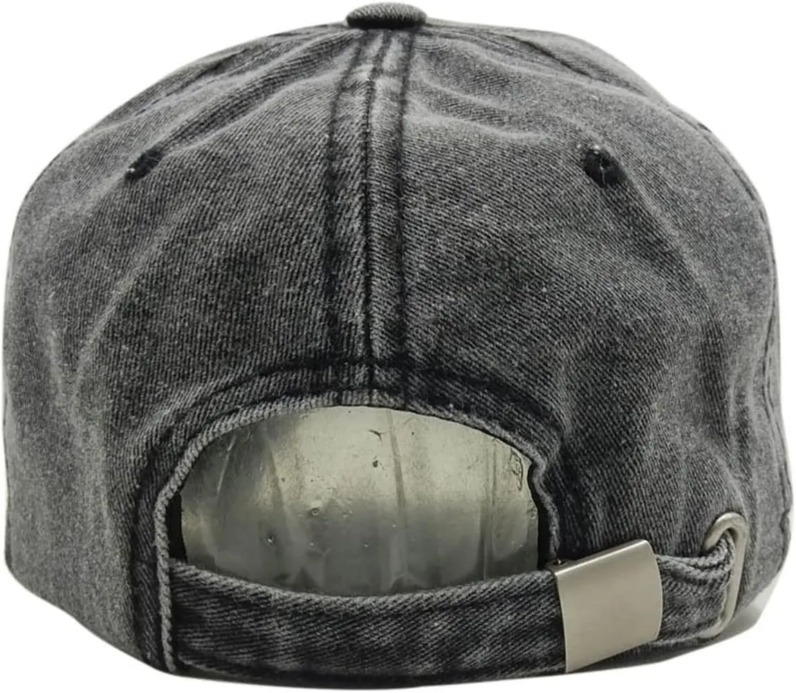 Embroidered Anchor Baseball Hat, Retro Captain Fishing Sailing Dad Cap, Adjustbale Back Strap