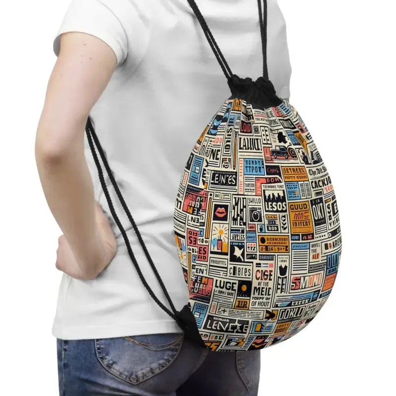Epic Fully Lined Outdoor Drawstring Bag for Daily Fun