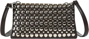 Epsion 2025 Crossbody Bag for Women PU Shoulder Bag Y2K Studded Purse Vegan Leather Clutch Handbags