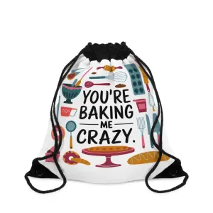 Eye Popping Crazy Outdoor Drawstring Bag