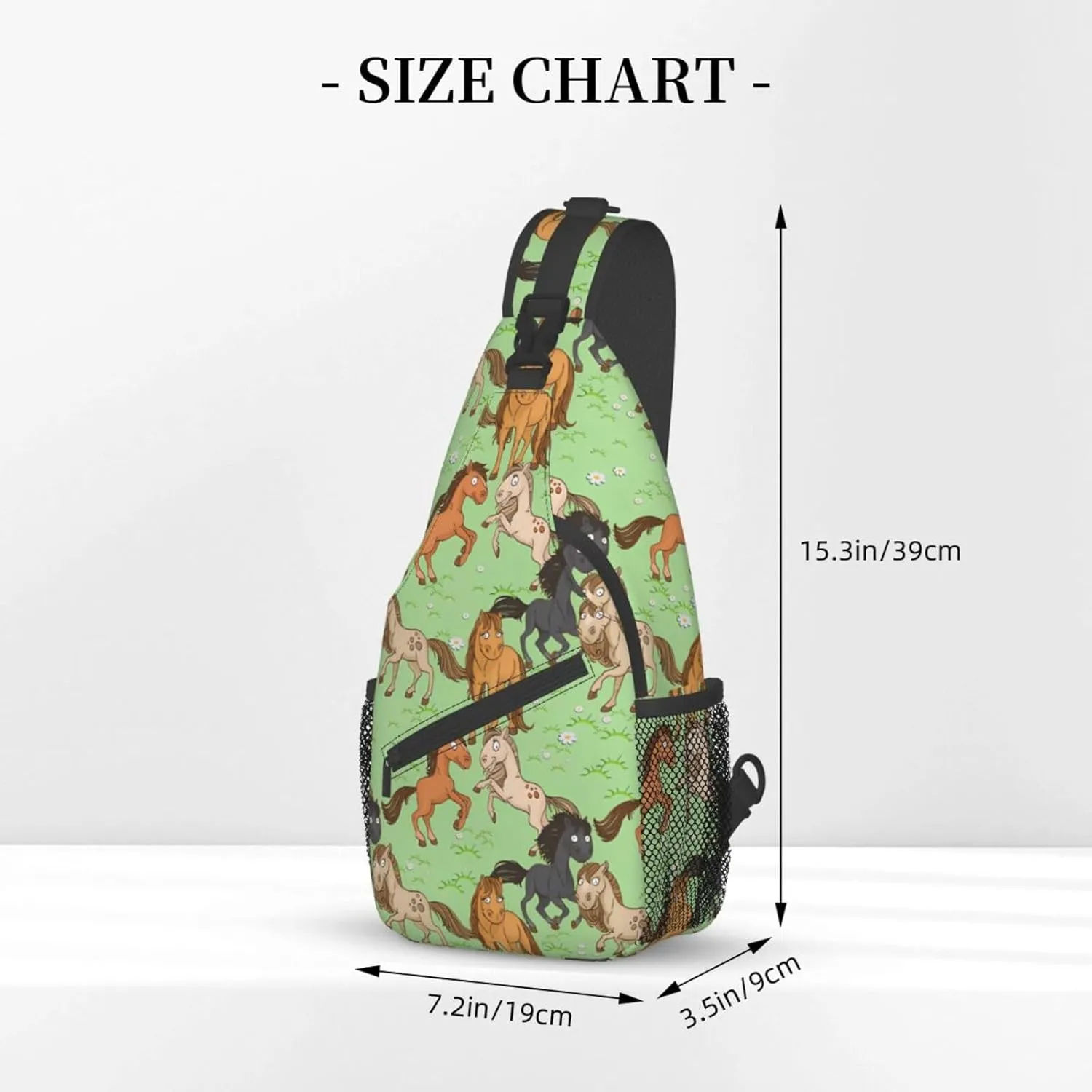 Fashion Chest Sling Bag Adjustable Strap Crossbody Shoulder Backpack Travel Casual Unisex Daypack