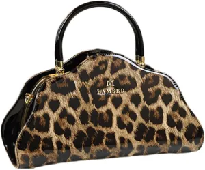 Fashion Leather Cloud Bag For Women Top Handle Satchel Handbags Hard Purses Shoulder Messenger Bags With Diamond Buckle