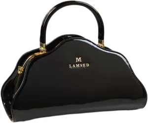 Fashion Leather Cloud Bag For Women Top Handle Satchel Handbags Hard Purses Shoulder Messenger Bags With Diamond Buckle