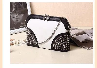 Fashion vintage chain small bag scrub fashion messenger bag female handbag messenger bag
